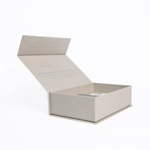 Custom Eco-Friendly Rigid Perfume Packaging <b>Box</b> Magnetic Close Flip Paper <b>Box</b> Sponge Lining LOGO Matt Lamination Embossing - Product Image 2