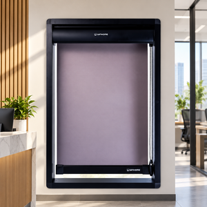 Persiana Enrollable Eléctrica RB Add Pelmet WH1000, Tela de Poliéster Resistente para Decoración de Interiores de Villas, Aislamiento Térmico - Product Image 1