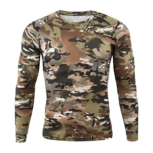 Vêtements de chasse pour hommes sur mesure de haute qualité en gros, 100 % coton, séchage rapide, respirant, écologique, anti-plis, manches longues - Product Image 5