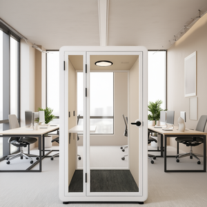 Solo Plus HIPOD Acoustic Office Telephone Booth Modern Office Meeting Pods with Excellent Sound Isolation - Product Image 3