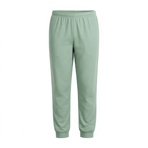 OEM Custom Embroidered <b>Women's</b> Trousers Track Jogger Pants Wholesale Cotton Blend Fleece Plus Size Wide Leg <b>Sweatpants</b> <b>Women</b> - Product Image 2