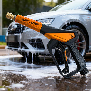 Nettoyeur haute pression électrique portable 4HP à haut débit avec une pression de 160 bars et une puissance de plus de 1500W, <span class=keywords><strong>kit</strong></span> de roues pour le nettoyage - Product Image 3