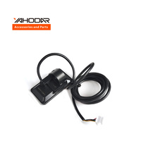 Afficheur LCD intelligent Yahodar Ebike KT-LCD7U en acier avec USB, étanche, prise SM, connecteur LCD, contrôleur KT, 24V 36V 48V