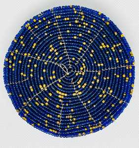 Elegant Handmade Beaded <b>Placemats</b> Premium Embroidery Design <b>Dining</b> <b>Table</b> Decor Mats for Wedding Party and Restaurant Use Decor - Product Image 1