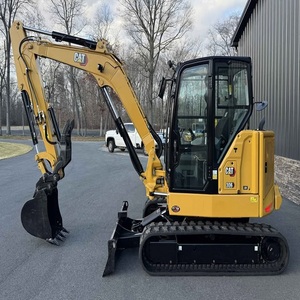 Mini-excavatrice sur chenilles Caterpillar CAT 306, 6 tonnes, petite pelle pour travaux d'aménagement paysager, moteur puissant, fonctionnement fluide, prête à l'emploi. - Product Image 6