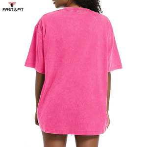 Camiseta Casual Oversize para Mujer, de Verano, Manga Corta, con Logotipo, 100% Algodón, Corte Regular, Diseño Liso con Plumas, Ecológica - Product Image 4