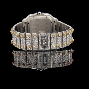 Reloj de Acero Inoxidable con Cuarzo de Diamante de Excelente Calidad, Duradero y Elegante para Viajes y Uso al Aire Libre, Suministro Disponible en Todo el Mundo - Product Image 3
