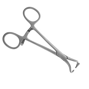 Forceps de réduction et de répositionnement osseux de qualité chirurgicale, en acier inoxydable, treize centimètres, instrument orthopédique - Product Image 3