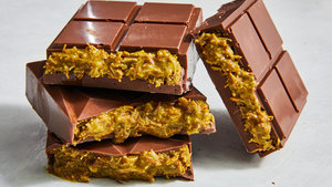 Chocolate de Dubái en Oferta, Chocolate de Dubái con Pistacho y Kadaif HALAL 93 gr con la Mejor Oferta de Descuento - Product Image 3