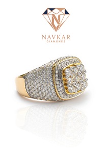 Eco Friendly Moissanite <b>Diamond</b> <b>Ring</b> 925 Sterling Silver Engagement <b>Ring</b> for Bridal Wedding Jewelry Available At Best Price - Product Image 4