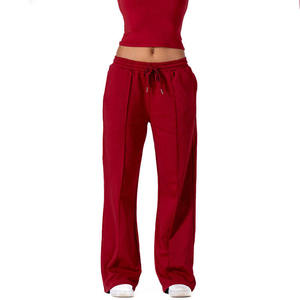 Pantalones Deportivos Personalizados Nesta Sports para Mujer, Cintura con Cordón Ajustable, Elásticos, Suaves, Estilo Athleisure, Corte Acampanado - Product Image 2