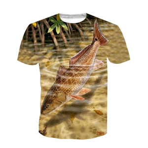 Camiseta de Pesca de Primera Calidad, Sublimación Personalizada, Mangas Cortas, Ropa de Pesca Específica para Pescadores, Camisetas de Pesca de Alto Rendimiento - Product Image 2