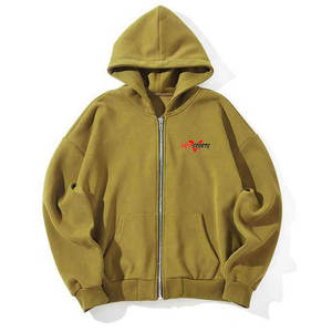 Nuevas sudaderas con capucha de moda con cremallera, de algodón y poliéster, estilo casual único, sudaderas con capucha con cremallera para venta en línea - Product Image 1