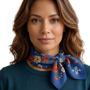 Nouveaux foulards carrés pour femmes de haute qualité en gros, 100 % soie, matériau premium, couleur unie, pour usage extérieur, logo personnalisé - Product Image 1