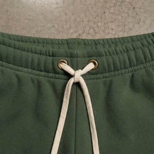 Shorts de jogging d'hiver pour hommes avec strass, décontractés, à taille élastique et imprimé lettres - Product Image 4