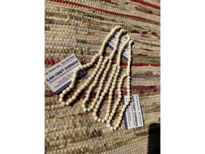 Tasbih Misbaha de 33 cuentas, pulido, rústico, islámico moderno, ecológico, religioso, hecho de hueso de búfalo. - Product Image 3