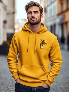 OEM/ODM Nouveaux sweats à capuche pour hommes, sweats à capuche respirants, sweats à capuche de couleur unie pour hommes - Product Image 5