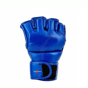 Fabricant professionnel de vêtements de sport, gants de MMA en cuir PU, gants de boxe pour équipement d'entraînement sportif - Product Image 4