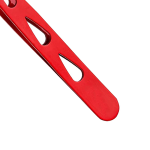 Pinzas de Punta Puntiaguda Reutilizables al por Mayor, Pinzas de Acero Inoxidable Duraderas con Logotipo Personalizado para Agarrar y Depilar Cabellos Finos - Product Image 4