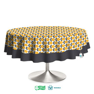 100% Pure Cotton Floral Woven Modern Printed <b>Round</b> <b>Table</b> <b>Cover</b> Soft Waterproof Oilproof for Kitchen Dining Home Decor - Product Image 6