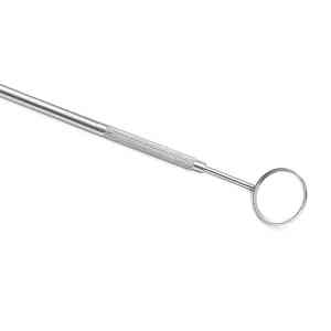 Miroir dentaire professionnel en acier inoxydable, réutilisable, avec poignée octogonale, instrument d'examen buccal manuel pour usage en clinique dentaire - Product Image 4