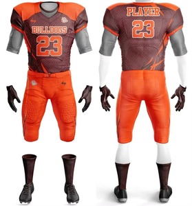 Maillot de rugby et de football américain personnalisé, respirant, sublimé, coupe ample, manches courtes, design frontal, séchage rapide, antibactérien - Product Image 2