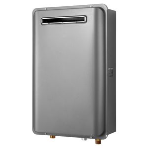 Scaldabagno Istantaneo a Gas Propano Smart da 120.000 BTU per Esterni, Senza Serbatoio, 5.3 Galloni, con Controllo della Temperatura, Attacco NPT da 3/4 di Pollice - Product Image 1