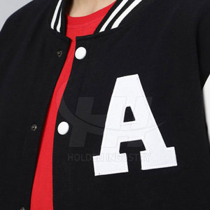 แจ็คเก็ตเลตเตอร์แมนลดราคา แจ็คเก็ตเลตเตอร์แมนทนทาน แจ็คเก็ตเลตเตอร์แมนดีไซน์ทันสมัย แจ็คเก็ตเลตเตอร์แมนสไตล์ลำลอง - Product Image 5