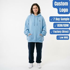 Custom Women Pullover Hoodie Oversized Fashion Sweatshirt OEM ODM Factory - Product Image 1
