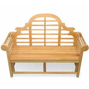 Banc de jardin d'extérieur le plus vendu, au style moderne et épuré, en teck massif, pour deux personnes. - Product Image 3