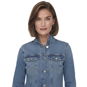 Wholesale Women Denim Jackets Knitted <b>Winter</b> Wear <b>Thick</b> Denim <b>Coat</b> Long Sleeve Cargo <b>Coat</b> Denim Jeans Jacket Women - Product Image 6