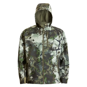 Veste de chasse softshell légère pour homme, coupe-vent, imperméable, respirante, camouflage vert hiver, pour l'extérieur - Product Image 1
