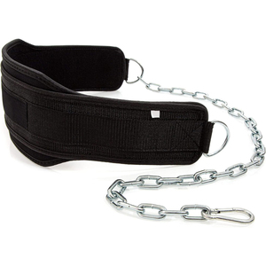 High Quality Wholesale Price Leather Power Weight Lifting Dipping <b>Back</b> <b>Support</b> Belts Power Weightlifting Dipping Belt - Product Image 3