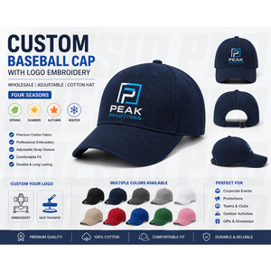 Gorras Personalizadas al por Mayor de Fábrica: Gorras de Béisbol, Snapbacks y Trucker de Alta Calidad con Logotipo Personalizado, MOQ Bajo, para las Cuatro Estaciones - Product Image 3