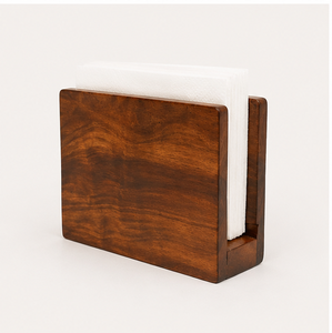 Premium Solid Wood Napkin Holder For <b>Dining</b> <b>Table</b> Handcrafted Eco-Friendly Upright Tissue Paper Stand For Restaurant Hotel Decor - Product Image 1