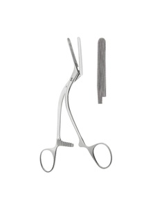 Pince chirurgicale de haute qualité Hopfner pour la préhension des tumeurs vasculaires, en acier inoxydable, pour les interventions vasculaires - Product Image 1