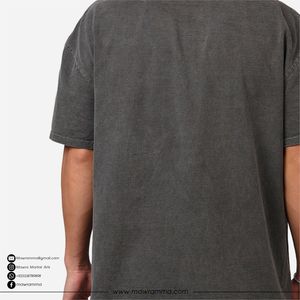 เสื้อยืดแขนสั้นผู้ชายทรงโอเวอร์ไซส์ ผ้าคอตตอนพรีเมียม 100% เนื้อหนา สไตล์สตรีทแวร์ ทรงบ็อกซี่ รับสกรีนโลโก้ สีสันตามสั่ง Mawra รุ่นใหม่ - Product Image 6