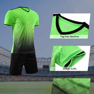 Uniforme de Fútbol Transpirable y Ligero, Totalmente Personalizable, Camisetas y Pantalones Cortos Deportivos, Personaliza el Color, el Logotipo y el Nombre del Equipo - Product Image 4