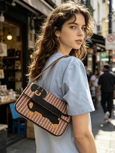 Handcrafted New Style <b>Seed</b> Beads Custom Women's Bag Embroidery Fashion Mixed Colors Personalized Underarm Bag Lightweight Custom - Product Image 1