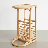 Tables en rotin pour la décoration intérieure, meubles durables très demandés, ensemble de tables basses