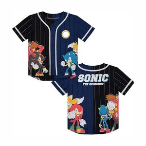 Maglia da Baseball Hip Hop Cool - Camicia Oversize in Rete alla Moda - Top Sportivo Elegante con Bottoni per la <span class=keywords><strong>Cultura</strong></span> Streetwear - Product Image 1