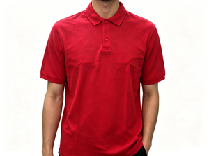 เสื้อโปโลแขนสั้นทรงเข้ารูปสำหรับผู้ชาย ผ้าเนื้อนุ่มพรีเมียม สวมใส่สบาย - Product Image 3