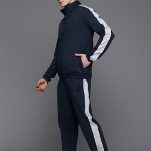 Premium Men Tracksuit Custom Full Zip <b>Jacket</b> Jogger Pants Athletic Training Sportswear OEM ODM Wholesale Private Label Set - Product Image 2