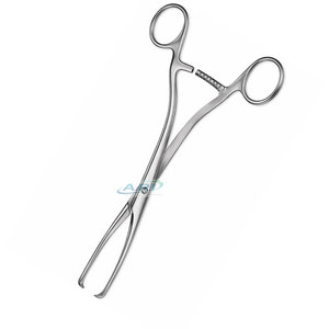 Pinzas Meseux Reutilizables de Acero Inoxidable, Instrumento Quirúrgico Hospitalario, Pinzas Meseux de Acero Inoxidable para Cirugía Cervical - Product Image 4