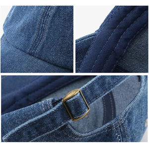 Gorras de Béisbol Clásicas 100% Algodón al por Mayor, Gorras Deportivas Personalizables para Papá, Gorras Lisas de Tela Común para las Cuatro Estaciones, Unisex - Product Image 5