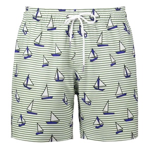 Service OEM en gros – Nouveaux shorts de plage pour hommes, style surf, 88 % polyester, motif uni, personnalisables - Product Image 3