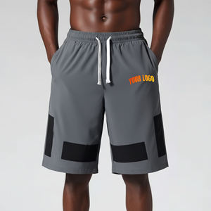 Spandex/Polyester Quick-Dry Breathable Training <b>Shorts</b> for Workout Gym Sports Running Travel Daily Premium <b>Men</b> <b>Sweat</b> <b>Shorts</b> - Product Image 5