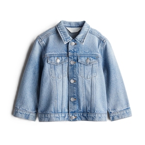 Chaqueta de Mezclilla para Niños 100% Algodón, Manga Larga, Alta Calidad, Transpirable, Ropa Casual de Invierno para Niños, Logotipo Personalizado - Product Image 2