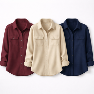 Camisas de Franela Personalizadas al por Mayor para Mujer - Fabricante y Proveedor OEM - Product Image 5