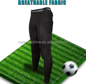 Pantalones de Hockey sobre Hielo Unisex Acolchados y de Compresión, Equipo de Protección, Leggings para Portero, Fútbol, Baloncesto, Paintball, Hockey - Product Image 6